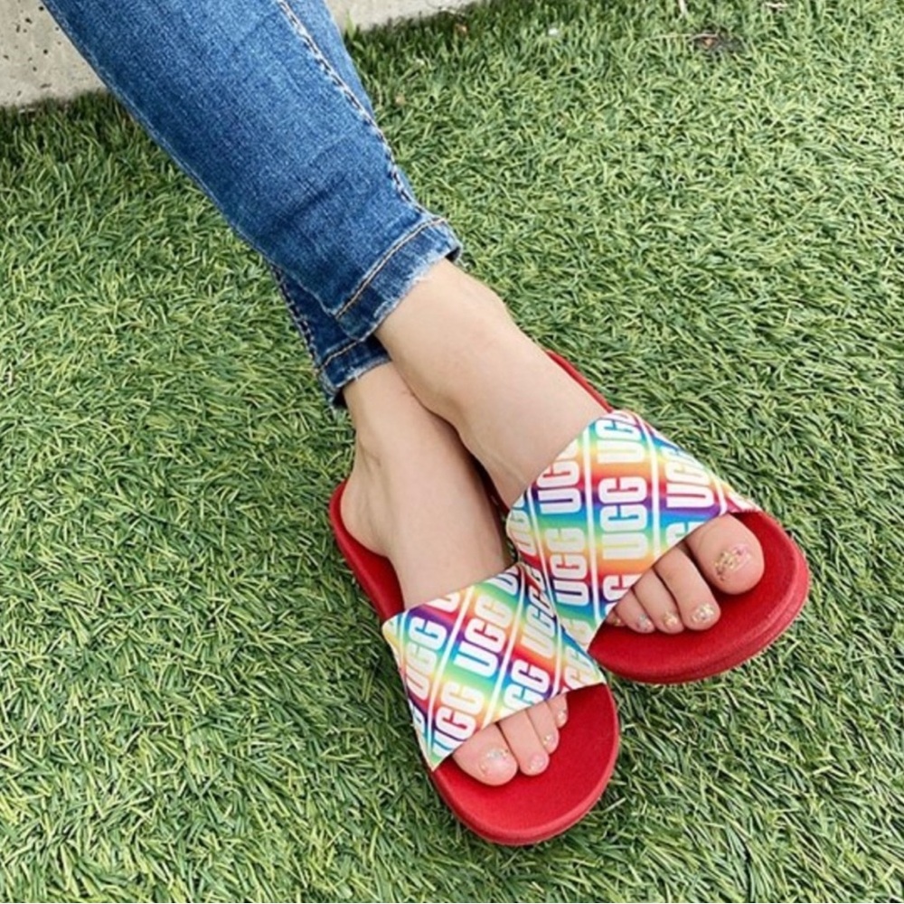 Kids UGG slip on slides -Brand New with original box